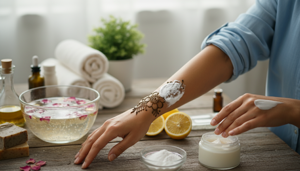 How to Remove Henna
