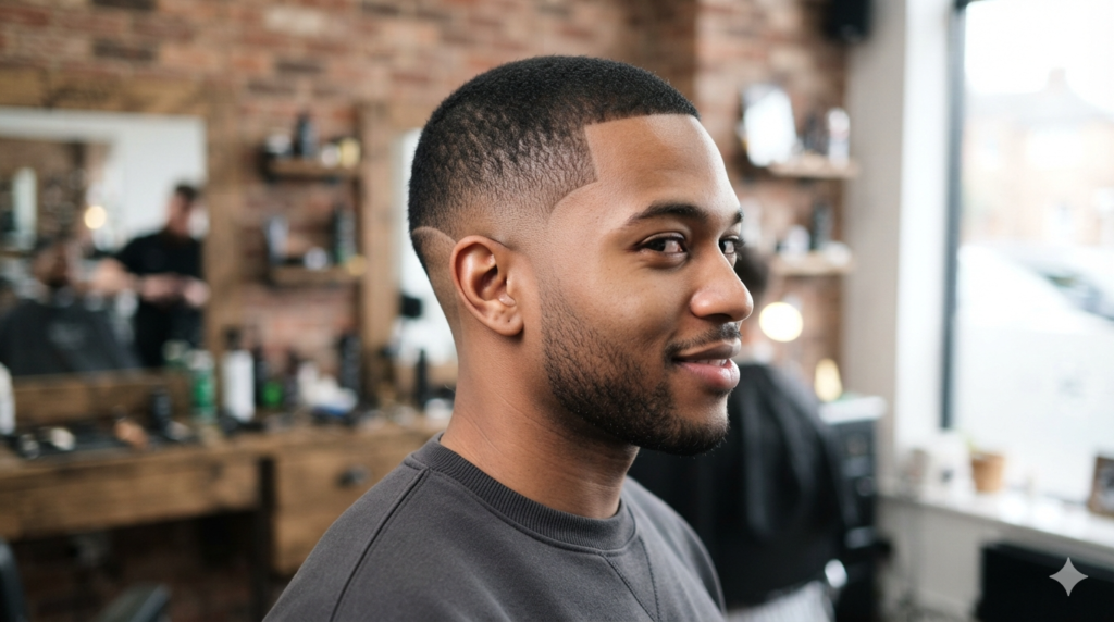 burst fade buzz cut