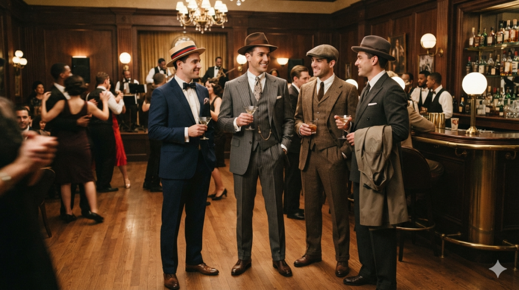 1920s guy fashion